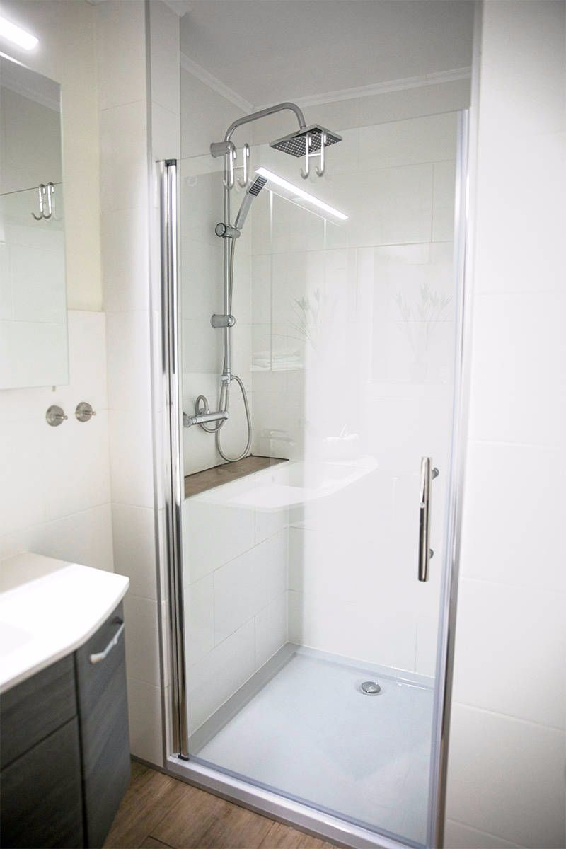 Erlebnishof Dreyer - Ferienwohnungen Dusche
